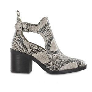 MIA Edin Casual Bootie Snake Print Size 7 Women's New With Original Box